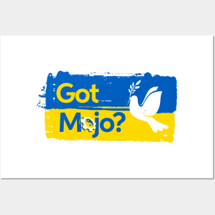 Got Mojo? Ukraine Flag Posters and Art